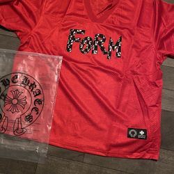 Chrome Hearts Red Form Jersey 