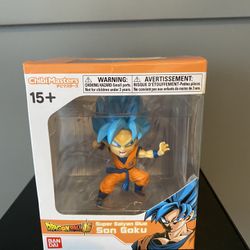 Chibi Masters Super Sayian Blue Goku - Brand new