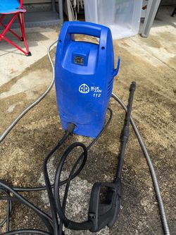 AR Blue Clean AR112 Electric, 1,600 PSI, 1.58 GPM Pressure Washer   See Description