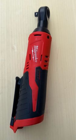 Father's Day Gifts Shop Milwaukee M12 12V Lithium-Ion Cordless 3/8 in. Ratchet (Tool-Only
