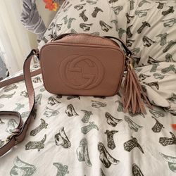Blush Gucci Soho Purse