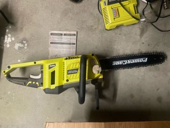 14” Ryobi Cordless Electric Chaim Saw