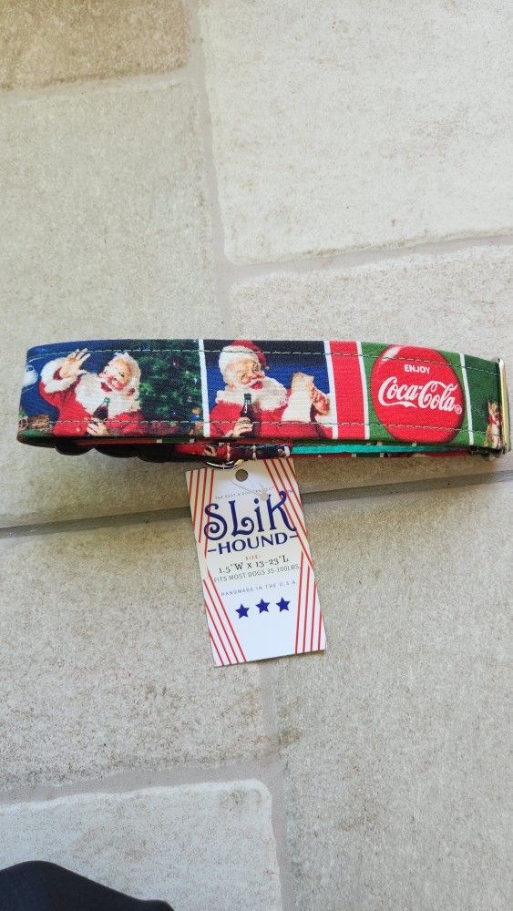 Coca Cola Dog Collar