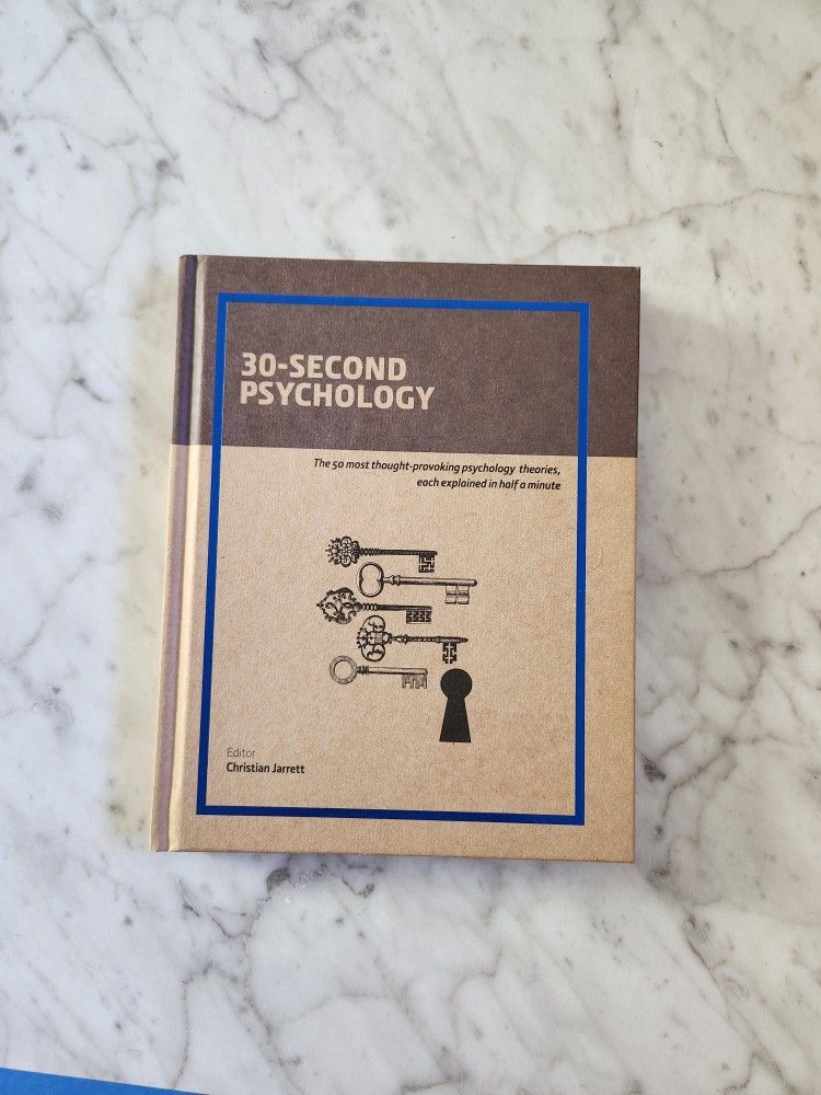 30 Second Psychology Book