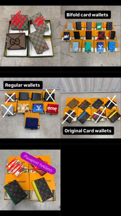 DESIGNER WALLETS WITH BOX