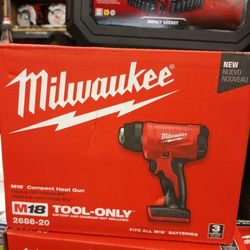 MILWAUKEE M18 CORDLESS Heat Gun Tool-Only l