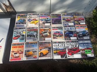 Car and Driver Magazine Lot of 18 Issues