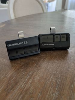 Garage opener remotes