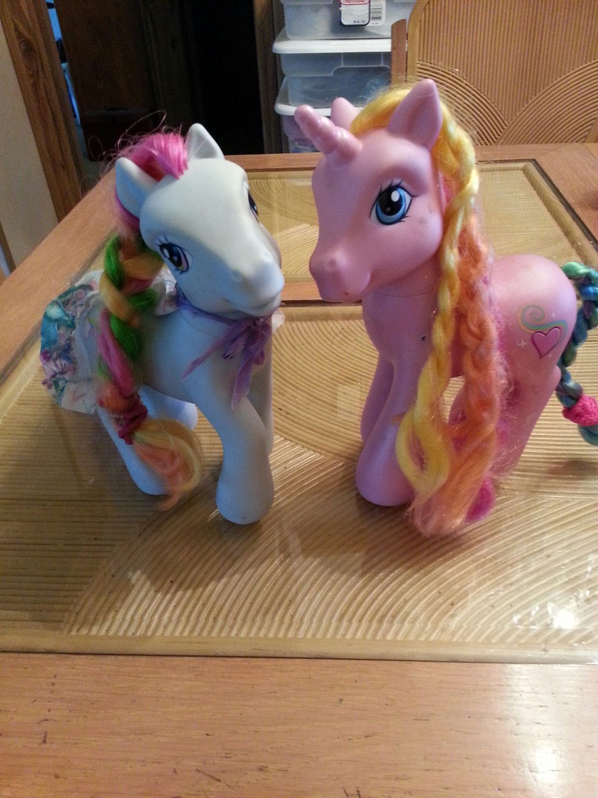 Large my little ponys