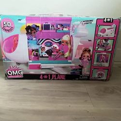 L.O.L Surprise OMG Plane 4-in-1 Play Set