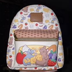 Brand New! Loungefly Pixar Ratatouille Mini Backpack 