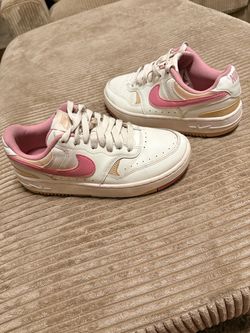 Pink & White Nikes