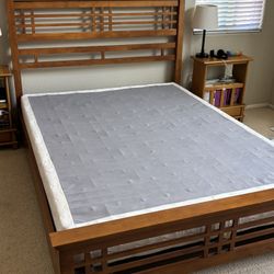 Wood Bed Frame Queen