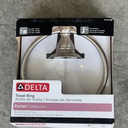 Brand New Delta Towel Ring 