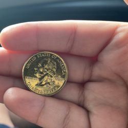 A Gold Quarter Its Extremely Rare It’s A Collector Item 