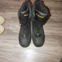 LaCrosse Boots Polar PFT Steel Toe Boot Black Waterproof Thinsulate Men's 11M
