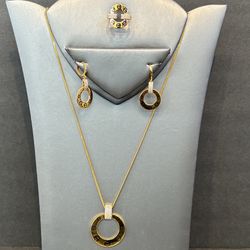 Cartier Style Set 21k Gold