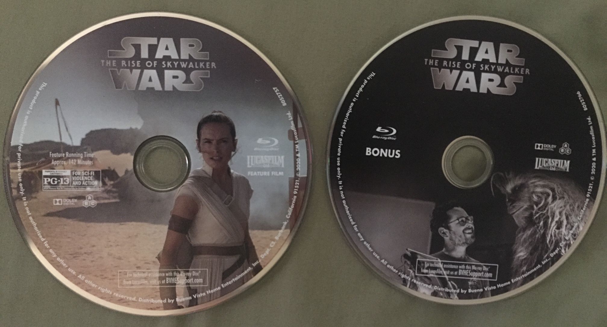 Star Wars: The Rise of Skywalker Blu-ray
