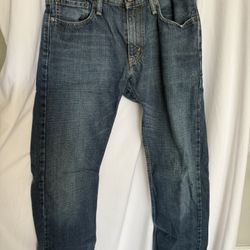 Men’s Levi Denim Jeans, 514 Slim Straight, Like New, Size 29x30