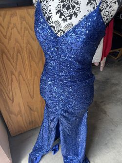 Blue Formal Mermaid Dress