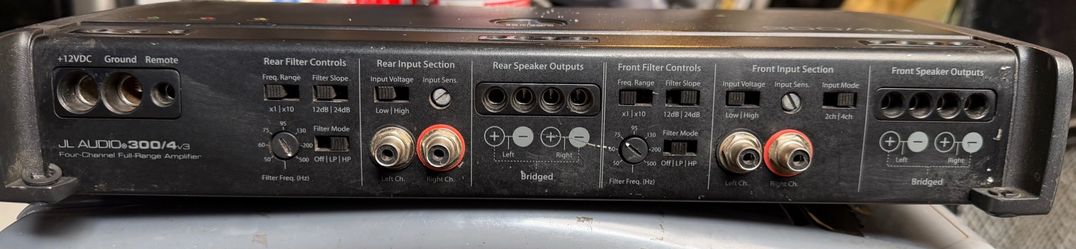 JL audio amp