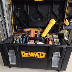 DEWALT Plastic Box With Tools