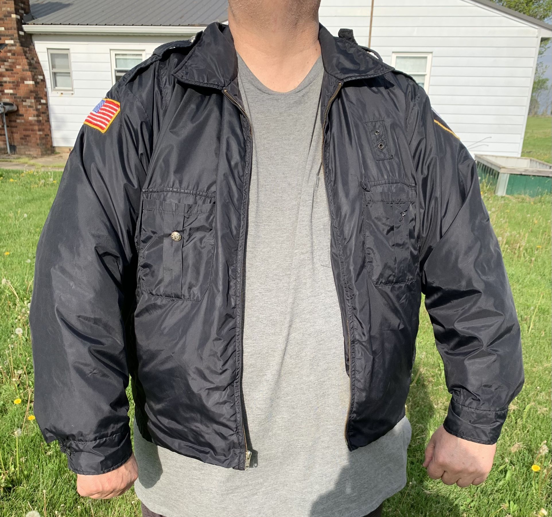 2XL Security Jacket w/zip in Liner Spiewak Golden Fleece Coat Event-Concert-Fair