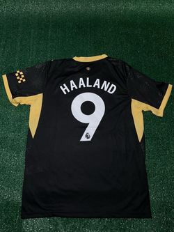 Manchester City Haaland #9 Away Soccer Jersey