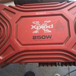 Sony  Xplod car amp