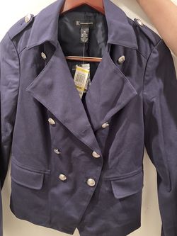 Navy Blue Women’s INC Coat (New)