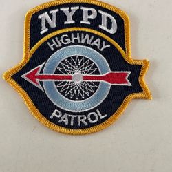 NYPD Highway Patrol Patch