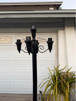 Prop light post