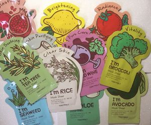 TONY MOLY hydrating face masks