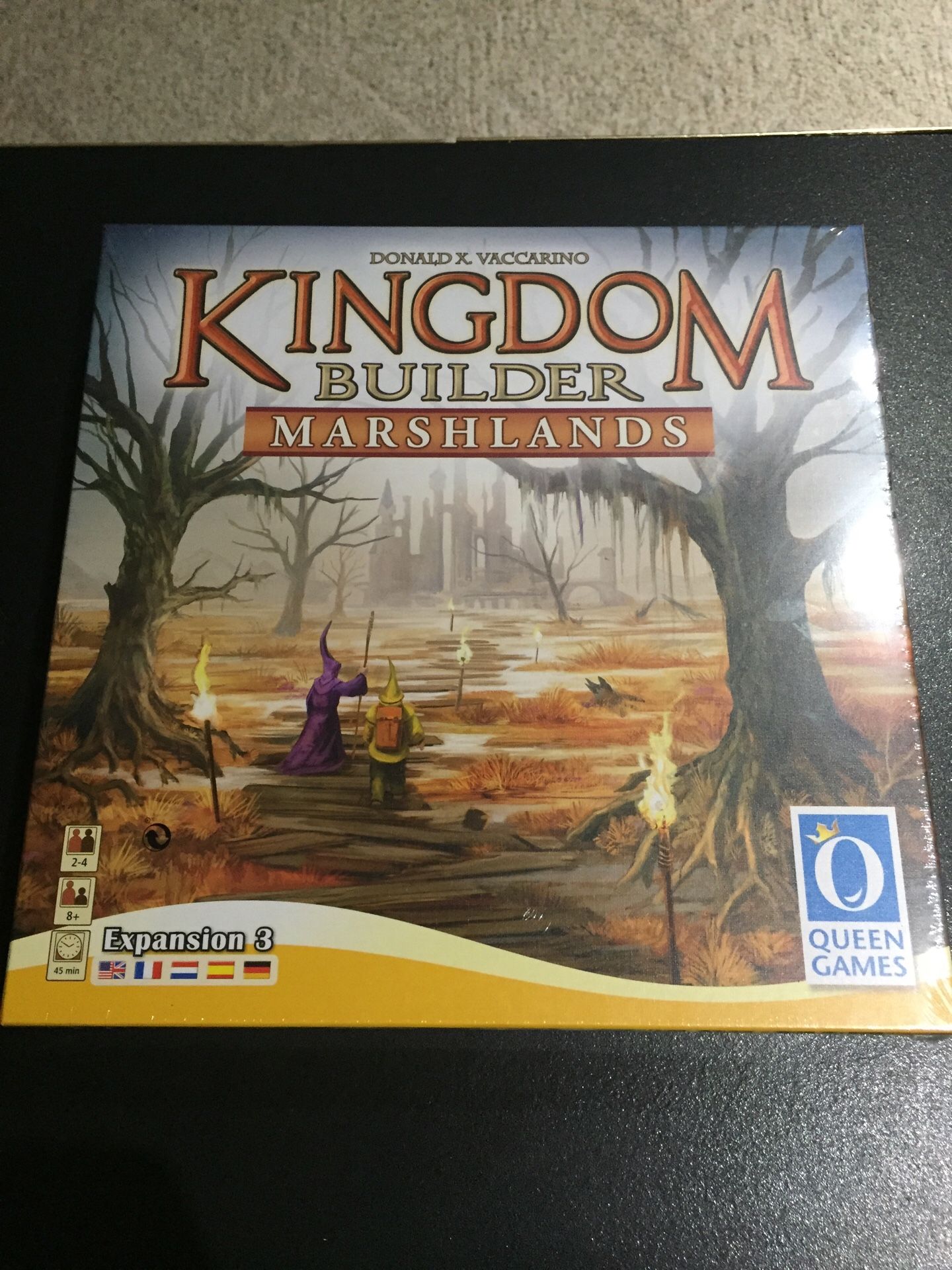 Kingdom Builder Marshlands Expansion 3 Board Game