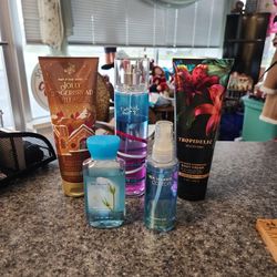 Bath And Body Works- LOT of 5 items 