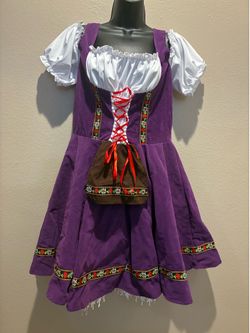 Bavarian Bar Maid Women’s XL Cosplay Costume Dress