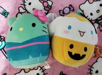 Bnwt Hello Kitty And Cinnamoroll Squishmallow Bundle