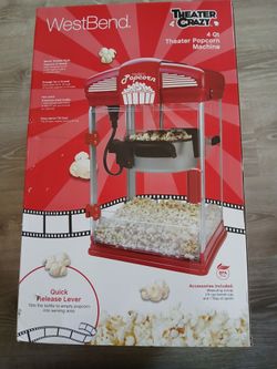 Brand New West Bend Theater Popcorn Machine