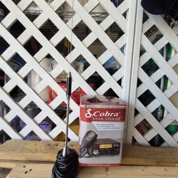 Cobra CB Radio With Magnetic Antenna 