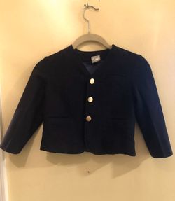 1930’s boys navy wool jacket