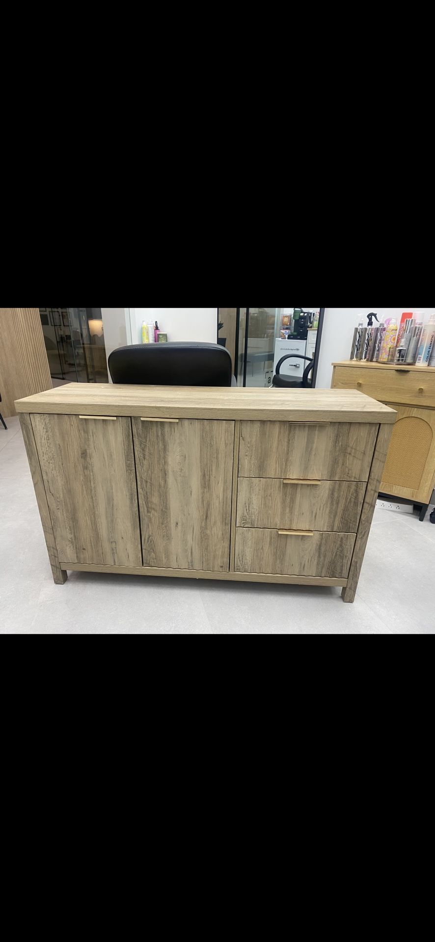 Modern Rustic Storage Cabinet GREAT Condition