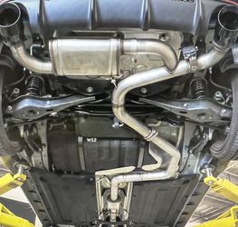 2019-20 Hyundai Veloster 2.0L aFe Takeda axle-back exhaust