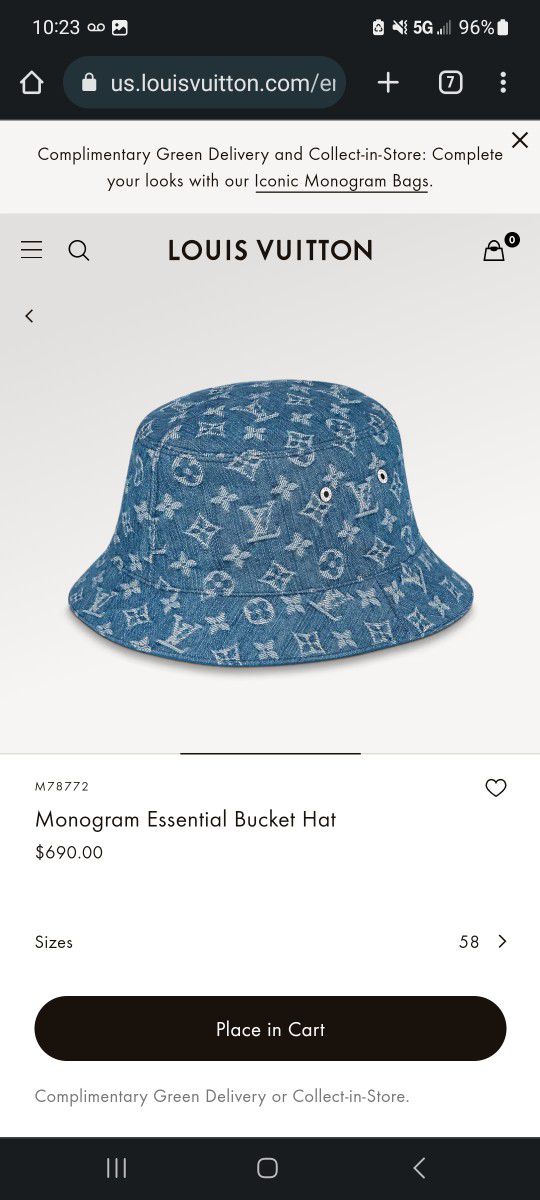 Brand new LV Monogram Bucket Hat for Sale in San Diego, CA