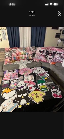 Hello Kitty, party supplies