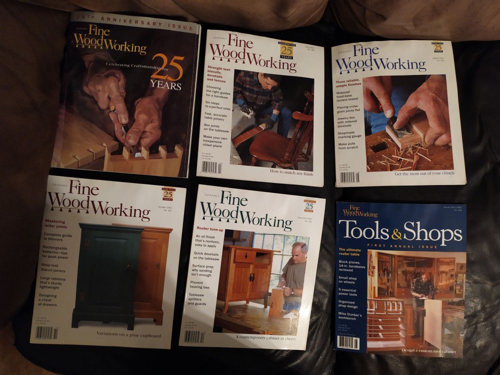 RESERVED LISTING: Bryan Mccloskey - Fine Woodworking Magazines