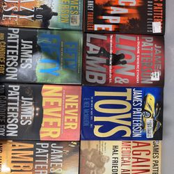 James Patterson Hard Cover Books