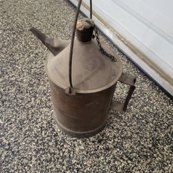 Vintage Railroad Oil Can