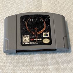 Quake Nintendo N64 Authentic Cartridge Only Tested