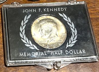 1964 JHON F KENNEDY MEMORIAL HALF DOLLAR