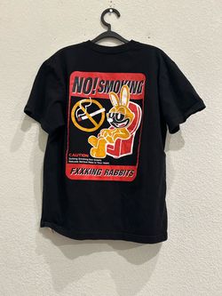 #FR2 (Fxxking Rabbits) "No Smoking" Black T-Shirt